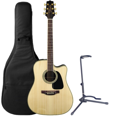 Violão Takamine GD51Ce Natural Pré Tp4T + Capa Luxo +Suporte