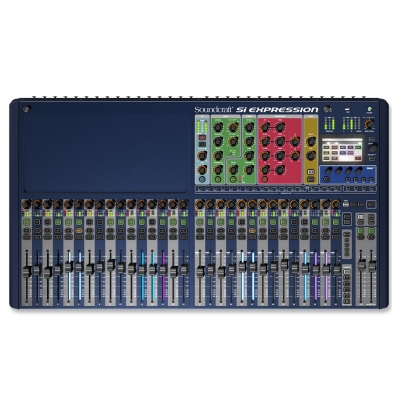 Mesa de Som Digital Si Expression 3 Soundcraft 32 Canais