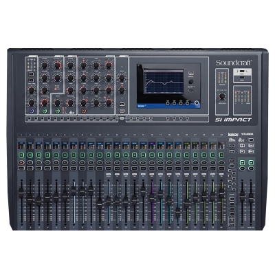 Mesa de Som Soundcraft Si Impact Digital USB 32 Canais