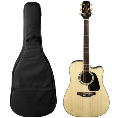 Violão Folk Takamine GD51Ce Natural Tampo Sólido + Capa Luxo
