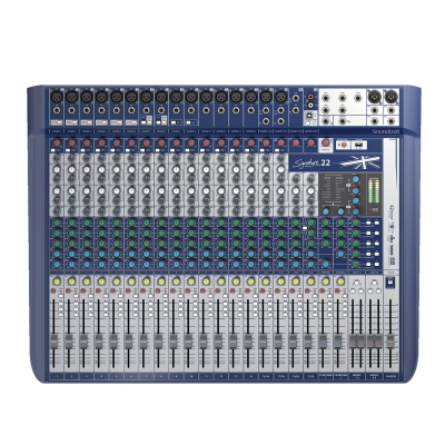 Mesa de Som Analógica Soundcraft Signature 22