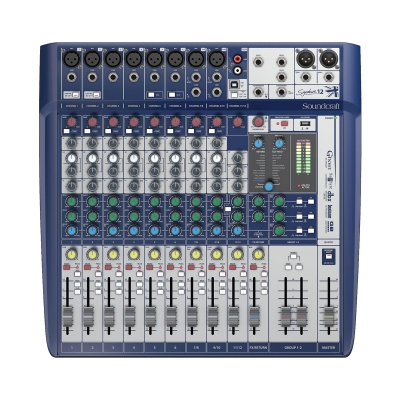 Mesa soundcraft signature 12 Com 12 Canais