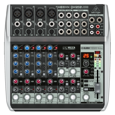 Mesa de Som Behringer Xenyx QX1202 Usb Mixer 