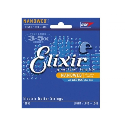 Enc guitarra elixir light 0,10
