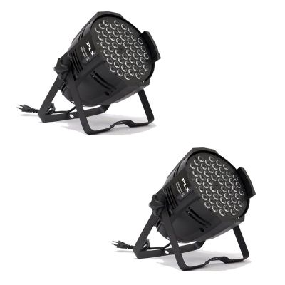 Canhão PLS LED 54 RGBW BIVOLT 8 Canais com 2 